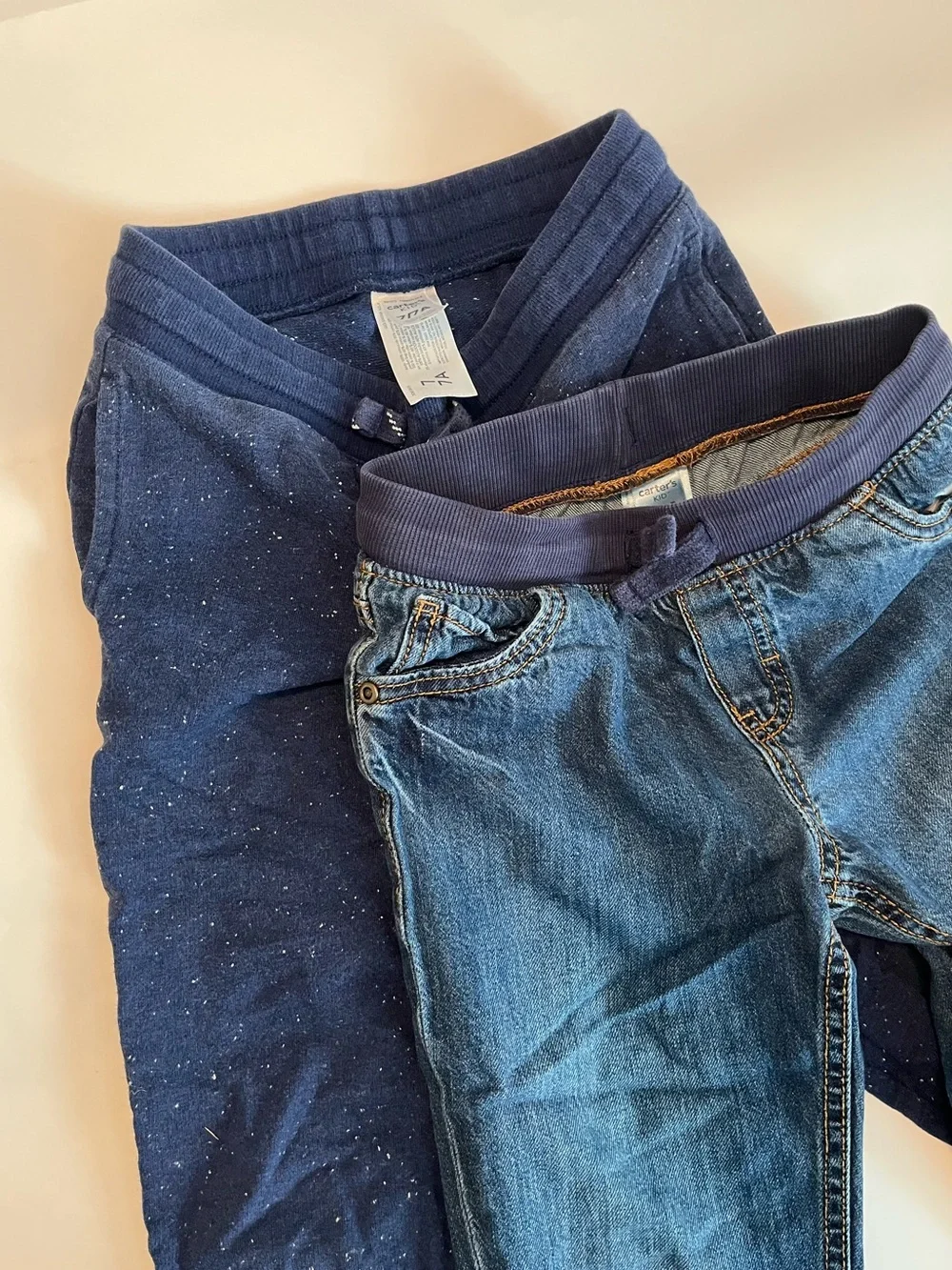 Carter’s Kid Pants. Two Pair. Boy Size 7